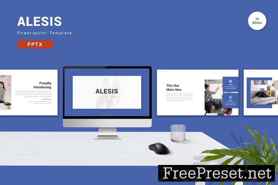 Alesis - Powerpoint Template DWHFBND