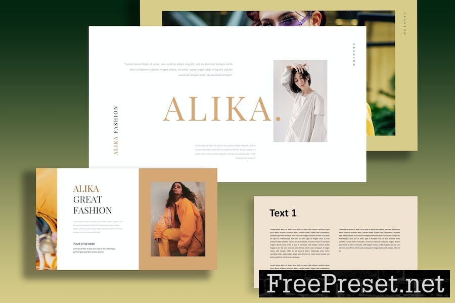 Alika Branding Google Slides