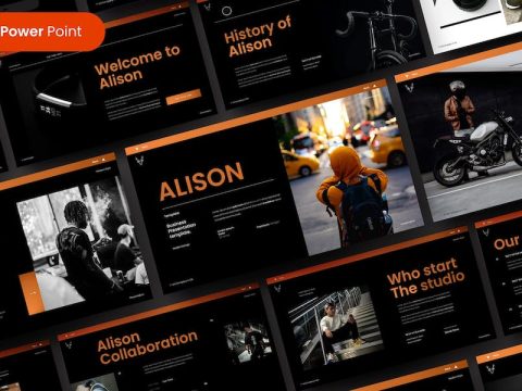 Alison – Business PowerPoint Template AXZL2CB