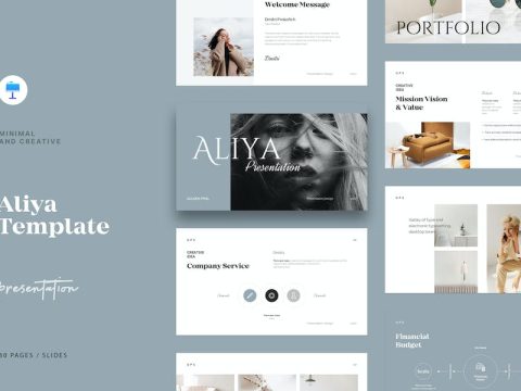 Aliya Presentation Keynote Template EN6723V