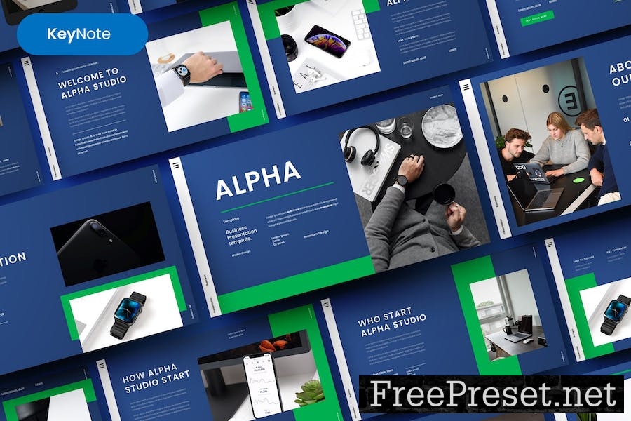 Alpha – Business Keynote Template CAZCX3L