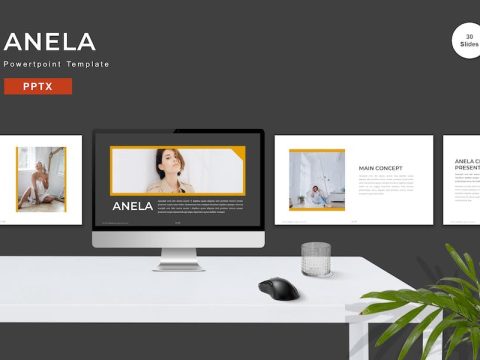 Anela - Powerpoint Template GU8P72E