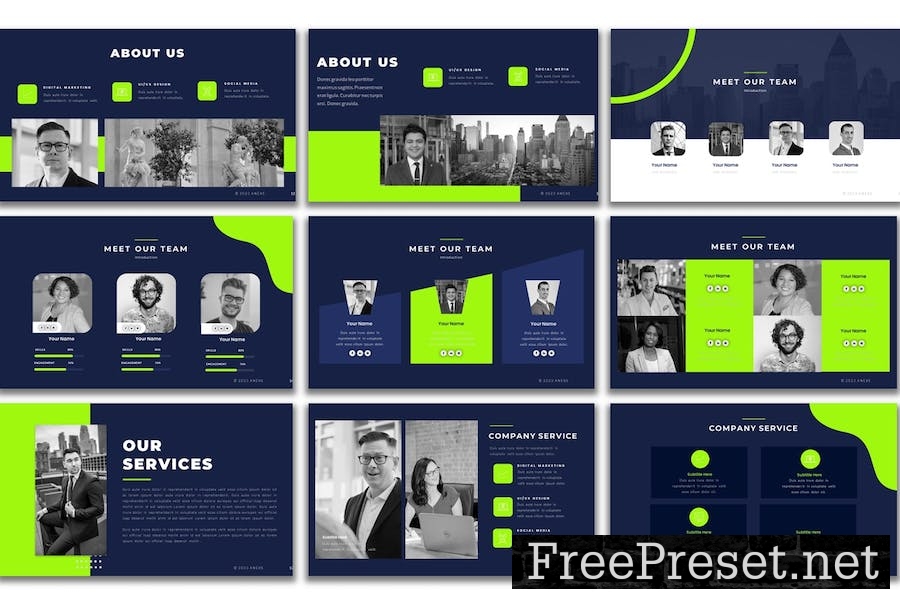 Anex Slides - PowerPoint Presentation Template