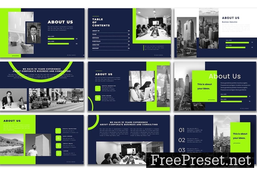 Anex Slides - PowerPoint Presentation Template