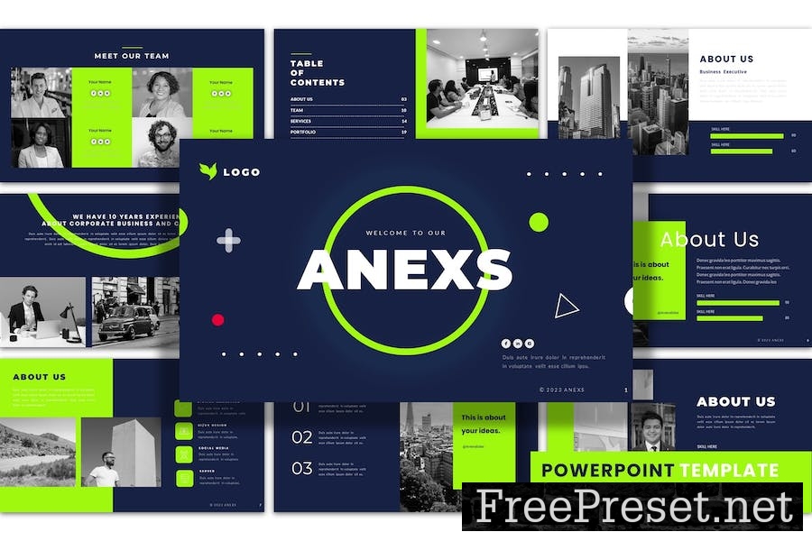 Anex Slides - PowerPoint Presentation Template