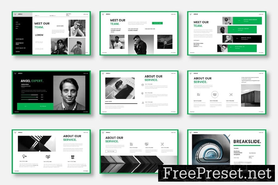 Angel – Business Keynote Template