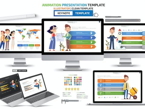 Animation Keynote Presentation Templates TGS7H7C