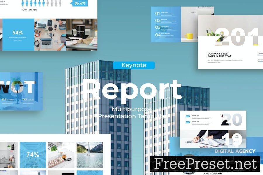 Annual Report - Keynote Template LG3EMNN