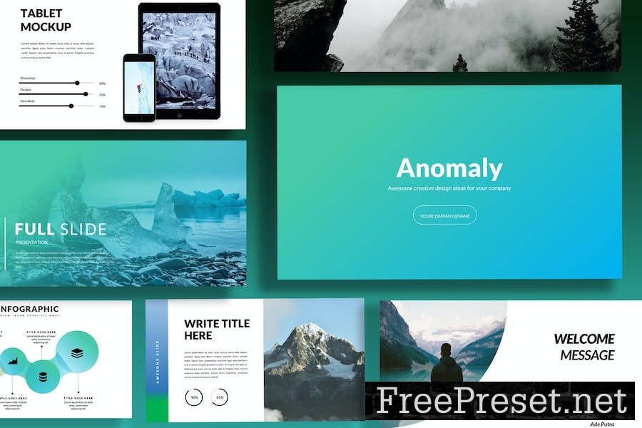 Anomaly Powerpoint Template TT4RDGR