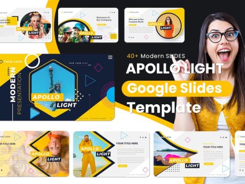 APOLLO LIGHT - Modern Presentation Google Slides NHJMSUL