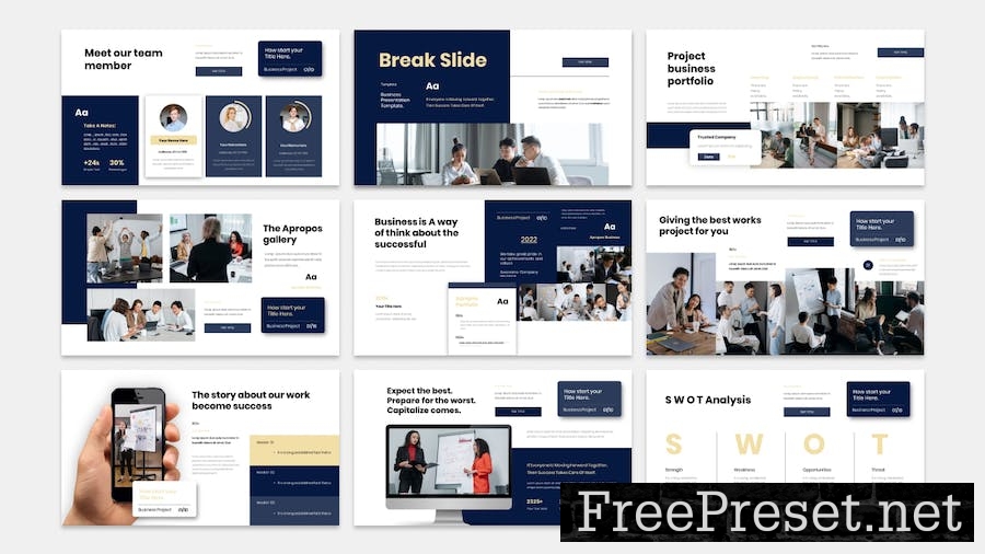 Apropos - Business Presentation Keynote Template XLEC8MT