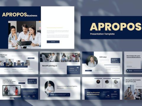 Apropos - Business Presentation Keynote Template XLEC8MT