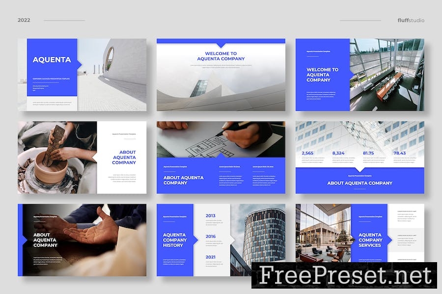 Aquenta - Corporate Keynote Template 6H5PNU9