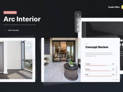 ARC Interior Presentation Template (Google Slides) XYS52HT