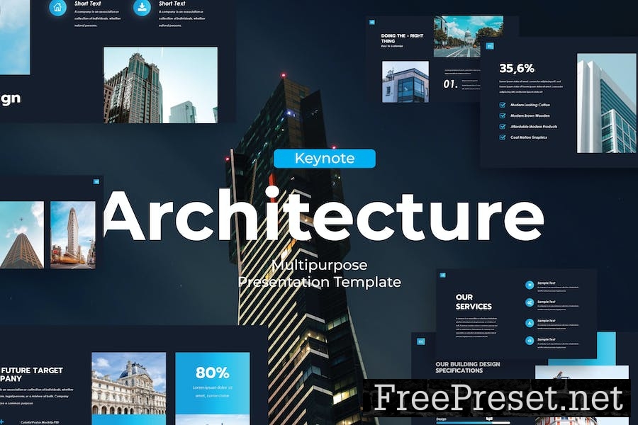 Architecture - Keynote Template JMWY72H