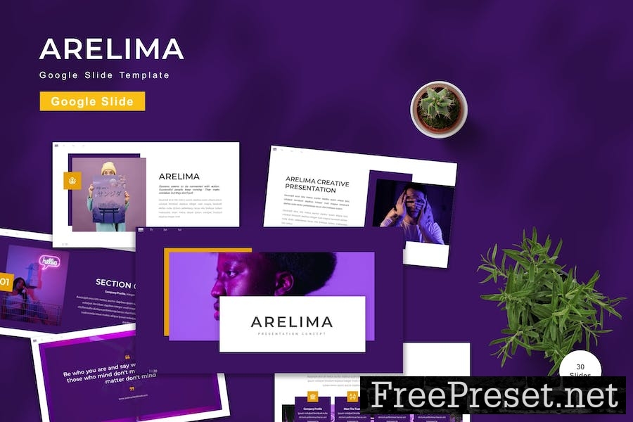 Arelima - Google Slide Template QTQLY6W