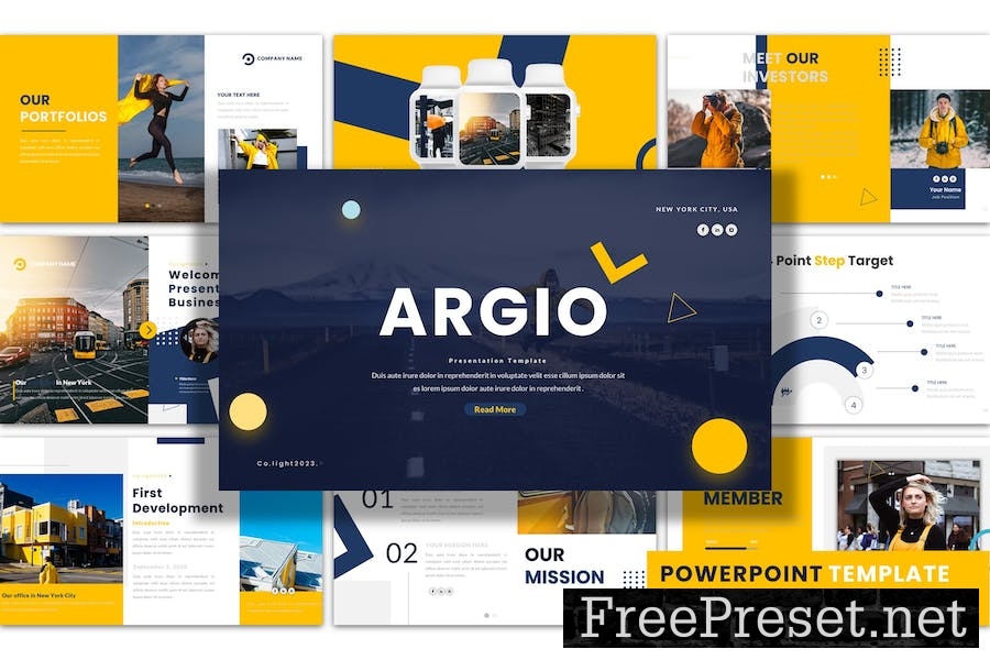 Argio Slides - PowerPoint Presentation Template