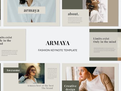 ARMAYA - Fashion Keynote Template UEV2F6M