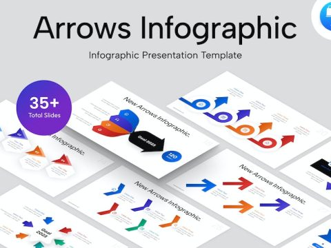 Arrows Infographic Keynote Template