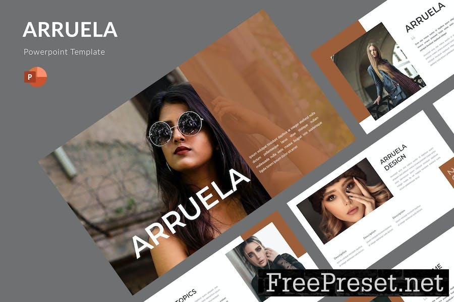 Arruela - Powerpoint Template 6H5K6JR