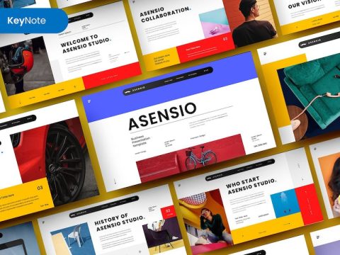 Asensio – Business Keynote Template VCNYAH5