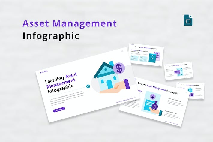 Asset Management Infographic Google Slides 9S8GE9G