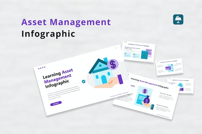 Asset Management Infographic Keynote YRBMTUC