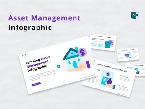 Asset Management Infographic PowerPoint 4396GYV