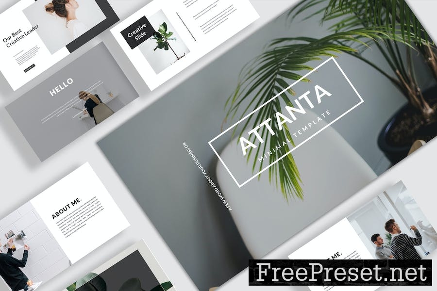 Attanta Minimal Powerpoint