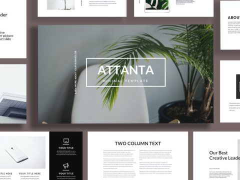 Attanta Minimal Powerpoint