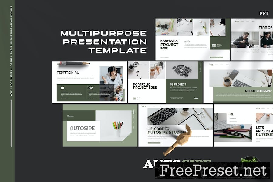 Autosipe - Powerpoint Template YJYVR3L