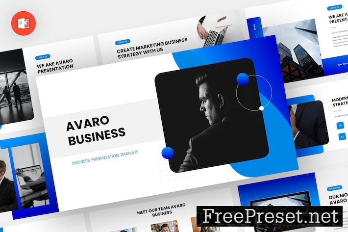 Avaro - Business Powerpoint Template YQWWV5F