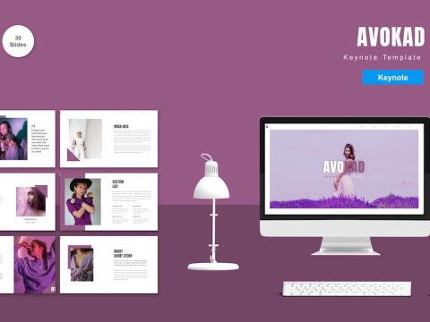 Avokad - Keynote Template X52899B