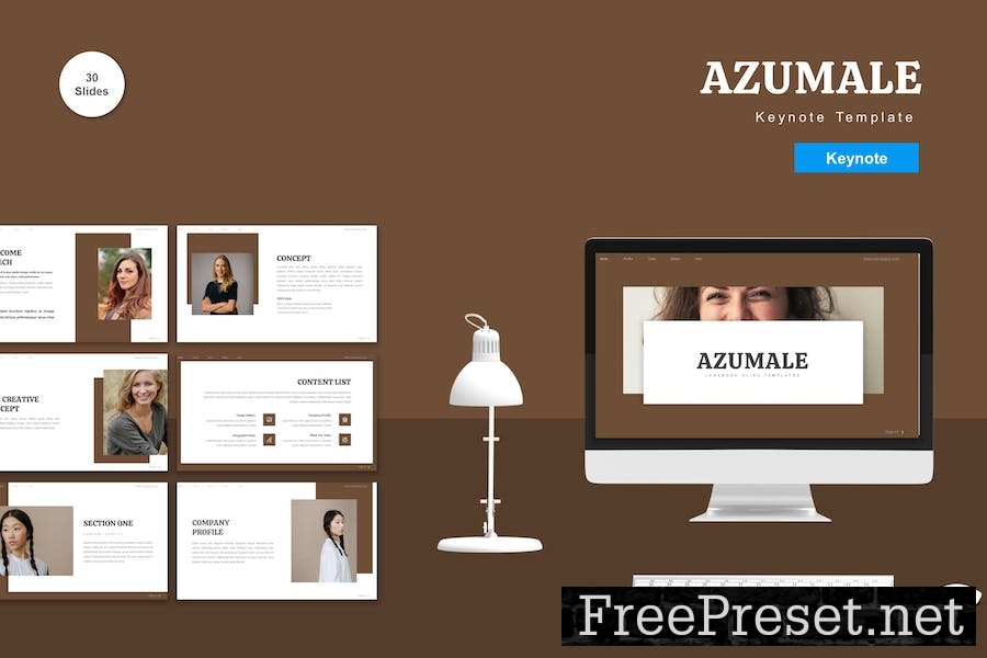 Azumale - Keynote Template