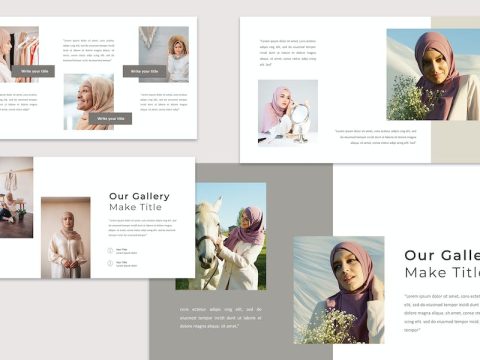 Azura Muslim Fashion Google Slide QGJUFG2