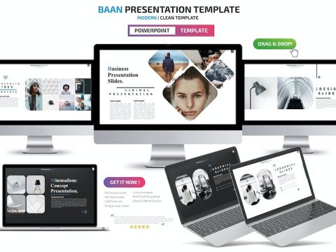 BAAN Powerpoint Presentation Template DHQ4J27