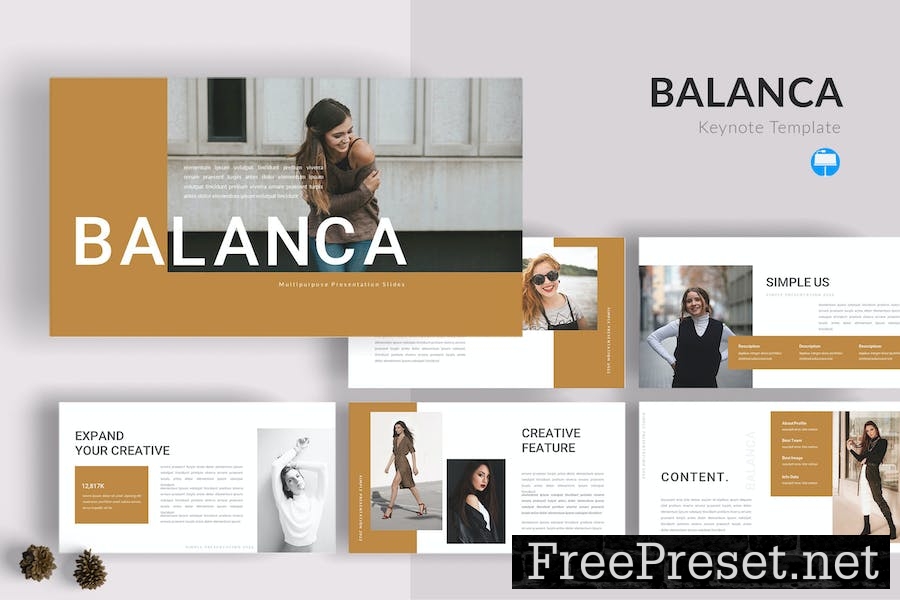 Balanca - Keynote Template 22AVQAS