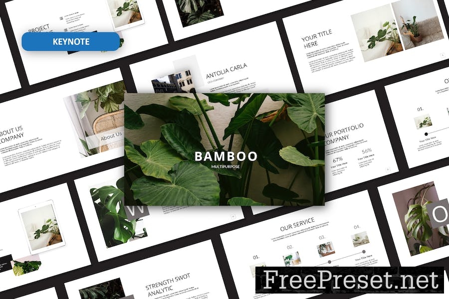 Bamboo Keynote Template