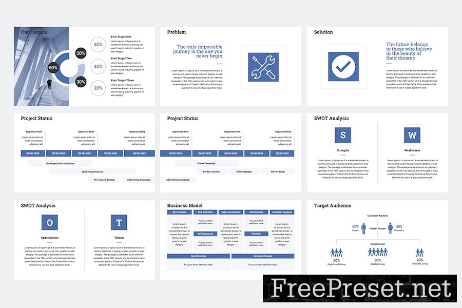 Basic Pitch Deck Google Slides VVMQ9KP