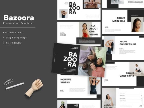 Bazoora - Lookbook Keynote Template 8XHX54J