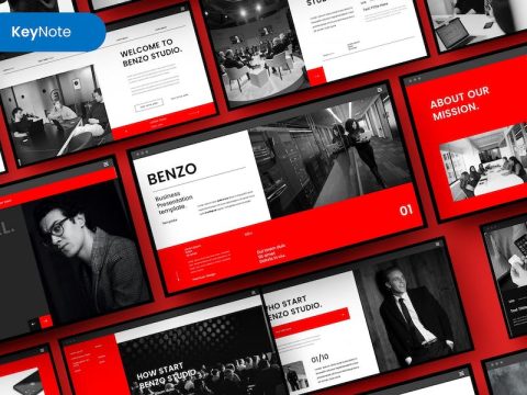 Benzo – Business Keynote Template