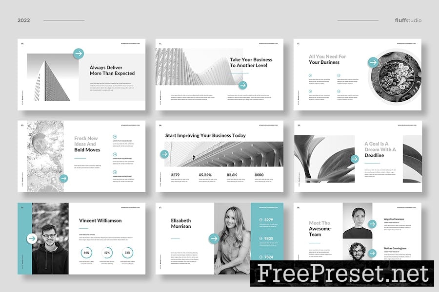 Bezella - Multipurpose Google Slides Template 9TNQ94A