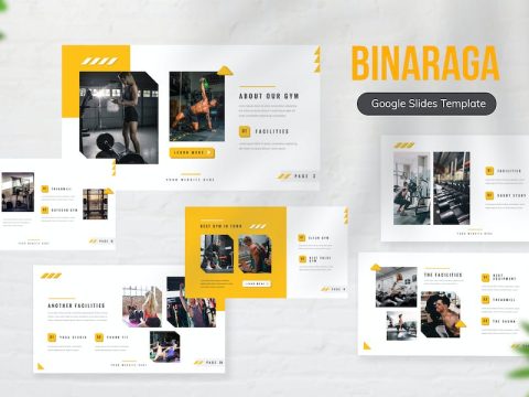 Binaraga Gym Google Slides