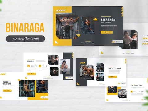 Binaraga Gym Keynote WL29BKX