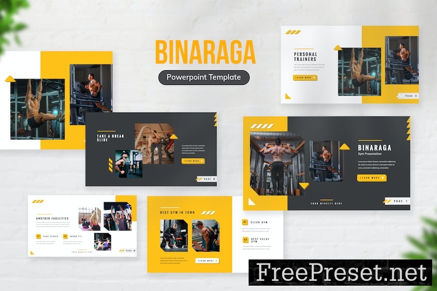 Binaraga Gym Powerpoint 8NWPHYB