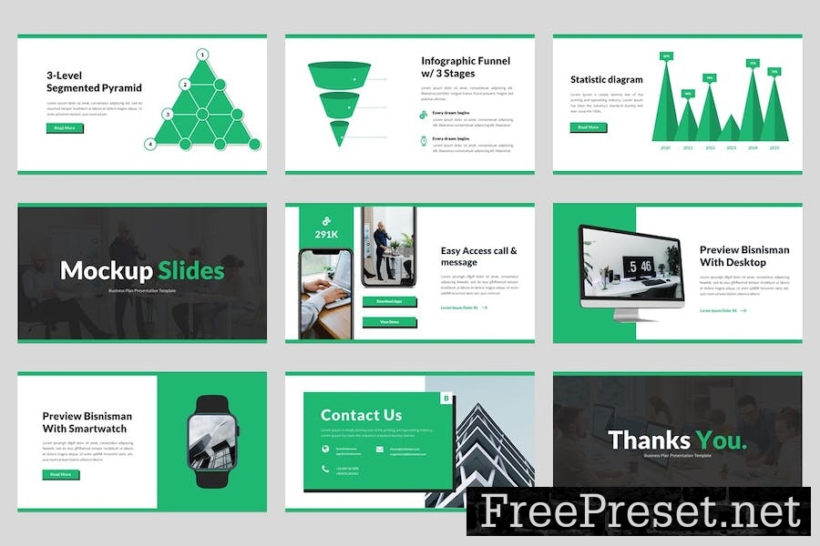 Bisnisman - Busines Plan Google Slides Template XPVEYEF