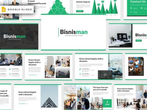 Bisnisman - Busines Plan Google Slides Template XPVEYEF