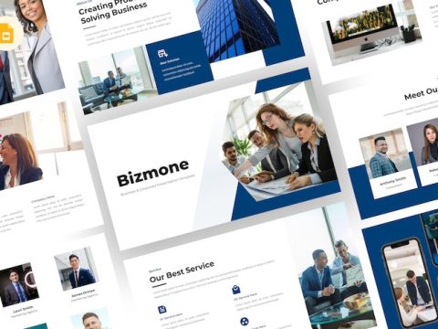 Bizmone - Business Google Slides Template C87NPZL