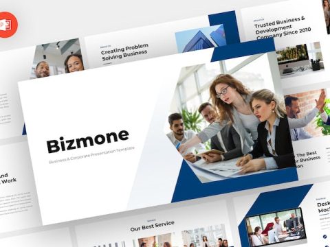 Bizmone - Business Powerpoint Template ZTZLJCP