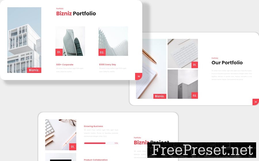 Bizniz - Business Corporate Keynote Template 7MTA2ZU